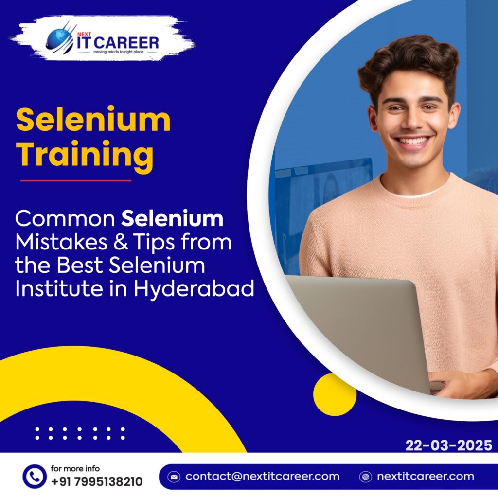 Best Selenium Institute in Hyderabad