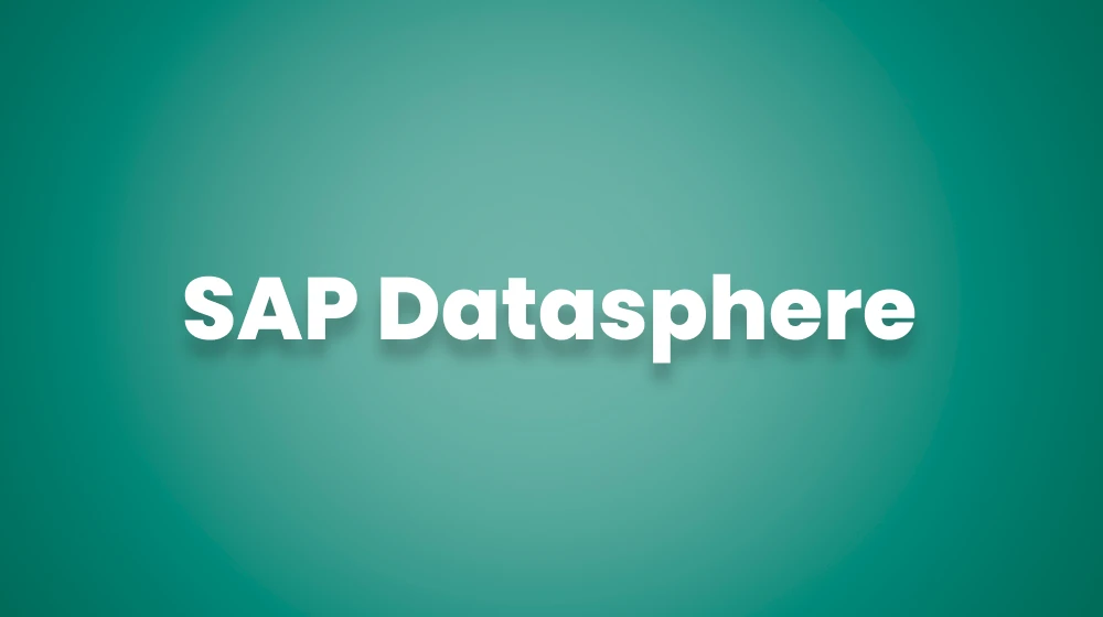 SAP Datasphere course
